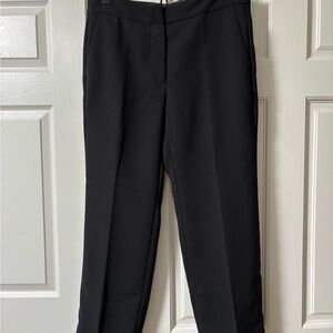J. Crew Factory Classic Black Cropped Pants